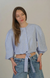 Divine women's blouse blue size 38