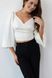 Women's blouse RomMax silk white 44
