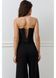 R-Y corset, silk, black, size 40