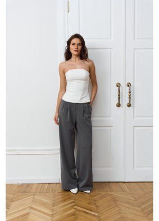 Bobby R-Y Tiar women&rsquo;s trousers, grey, size 40