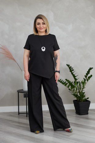 Women's suit Estilo suit black 50