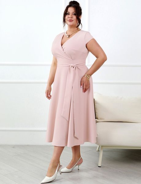 Women's dress Enigma powder 46