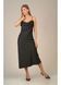 Women's Divine polyester dress, black, size 44