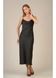 Women's Divine polyester dress, black, size 44