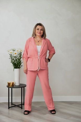 Women's suit Estilo crepe powder 52
