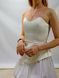 Corset Basque VSV satin champagne 46